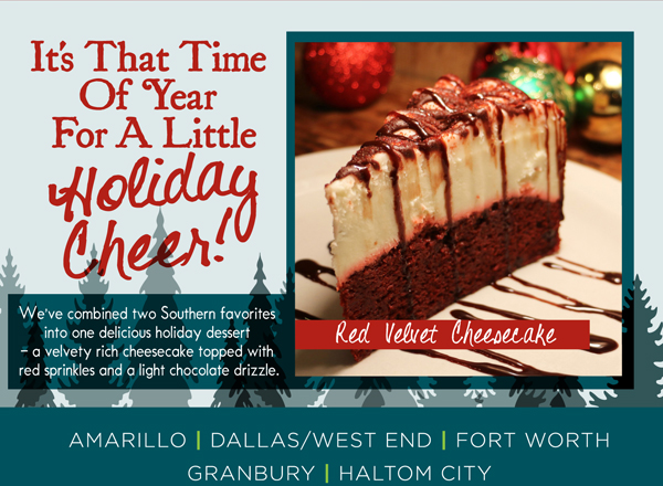 It's that time of year for a little
							 Holiday Cheer!
							 See image for full details