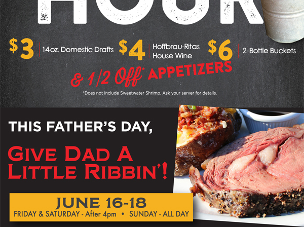 This Father's Day,
							 Give Dad a little ribbin'
							 See image for full details