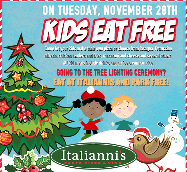 Kids Eat Free!
							 See image for full details