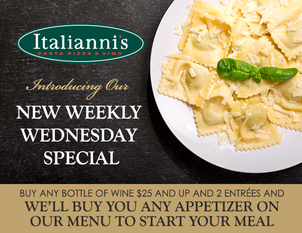 Italianni's Restaurant
							 See image for full details