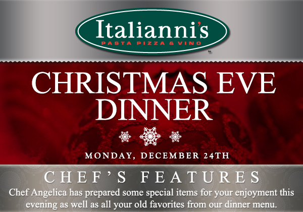 Italianni's Restaurant
							 See image for full details