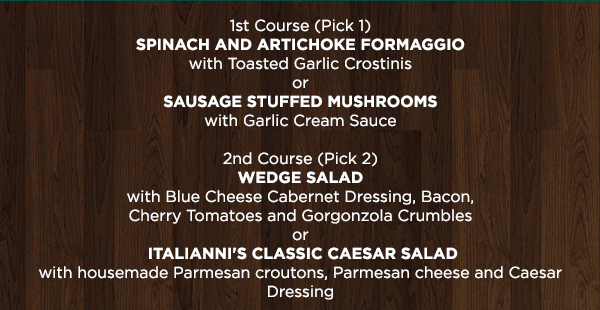 Italianni's Restaurant
							 See image for full details