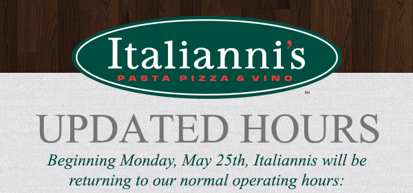 Italianni's Restaurant
							 See image for full details