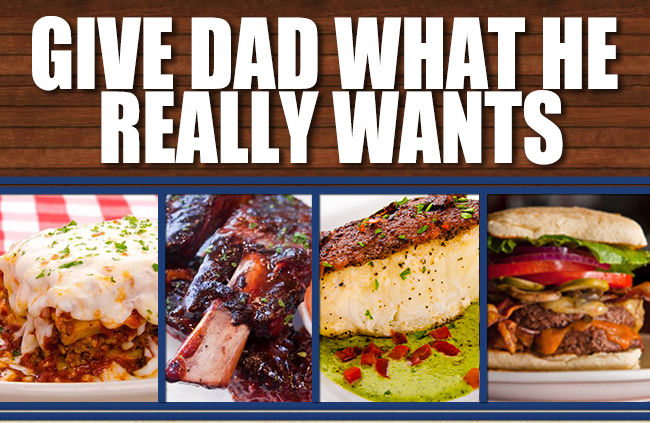 Give Dad what he really wants