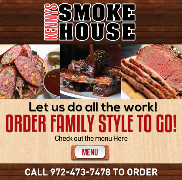 Let us do all the work!
							 Order family style to go!
							 Check out the menu here