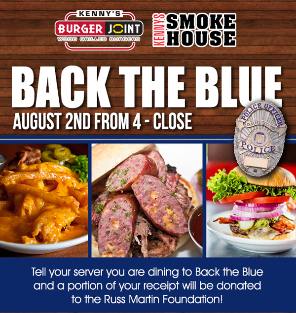 Back The Blue!
							 See image for details