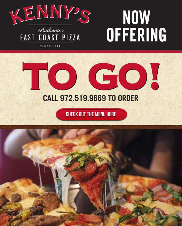Now offering to go!
										 Check out the menu here
										 See image for full details