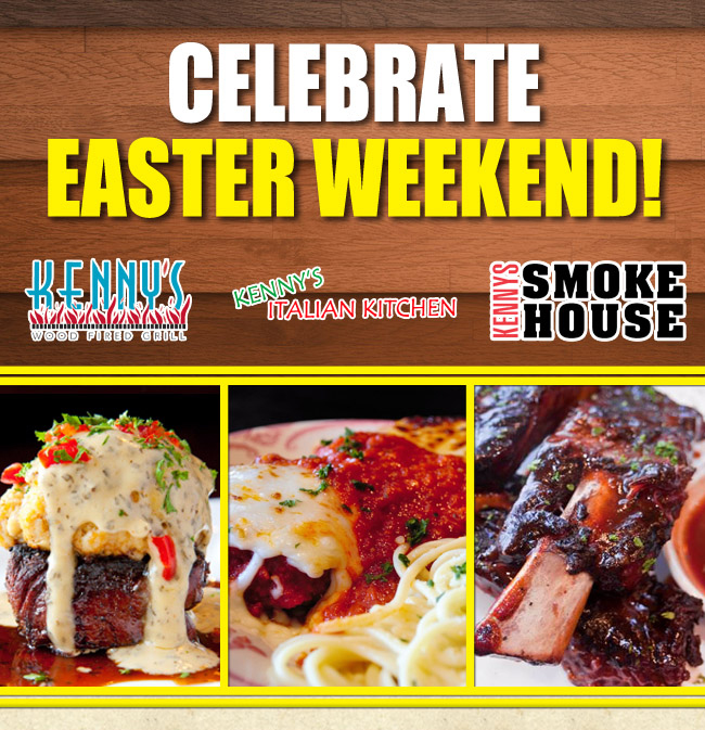 Celebrate Easter Weekend!
										 See image for full details