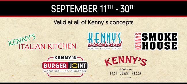 Sept 11 - 30
							 See image for details