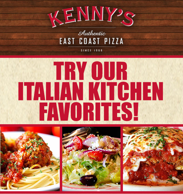 Try our Italian Kitchen favorites!
							 See image for full details