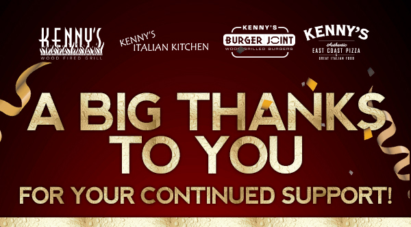 Kenny's Restaurants
											 See image for full details