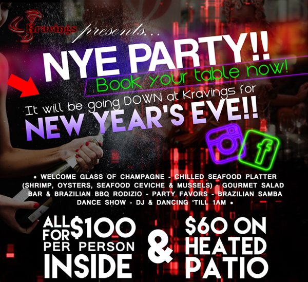 Now Booking NYE Parties
							 See image for full details