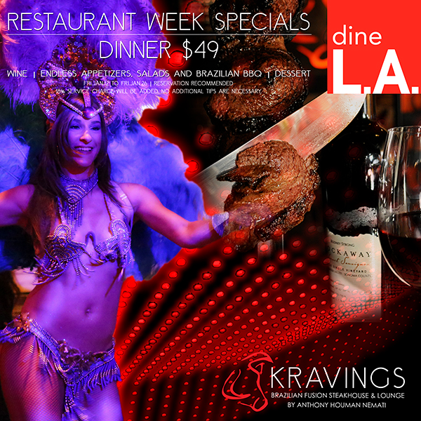 Kravings - World Fusion - Steak House & Lounge
							 See image for full details