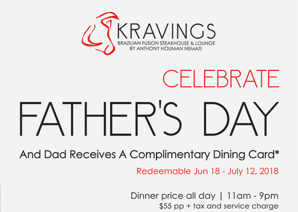 Kravings - World Fusion - Steak House & Lounge
								 See image for full details