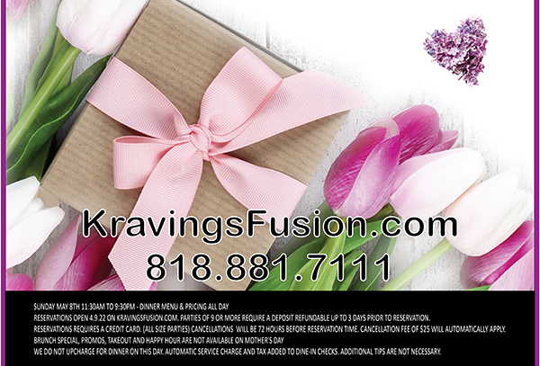 Kravings - World Fusion - Steak House & Lounge
								 See image for full details