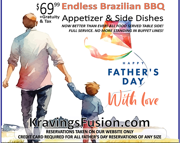 Kravings - World Fusion - Steak House & Lounge
								 See image for full details