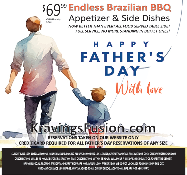 Kravings - World Fusion - Steak House & Lounge
								 See image for full details