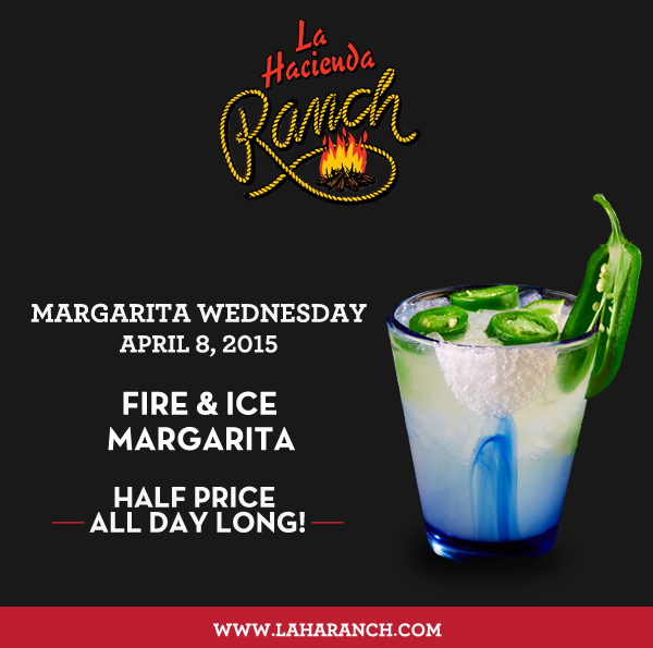 Margarita Wednesdays
							www.laharanch.com