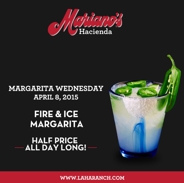 Margarita Wednesdays
							www.laharanch.com