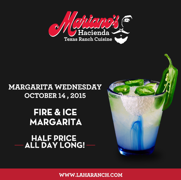 Margarita Wednesdays
							www.laharanch.com