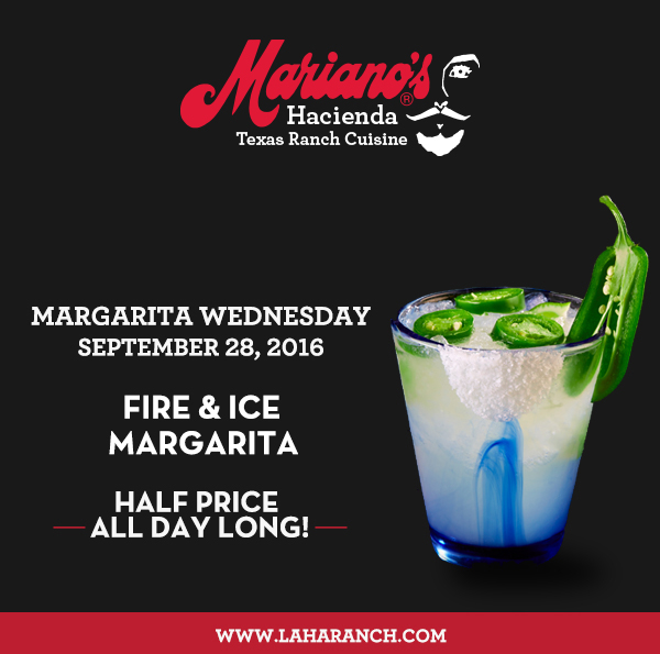 Margarita Wednesdays
							www.laharanch.com
