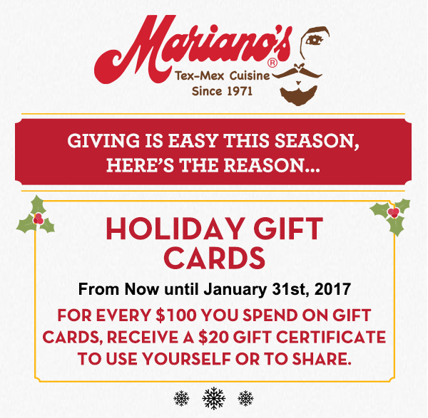 Giving is easy this season,
							 here's the reason
							 Holiday Gift Cards
							 www.laharanch.com