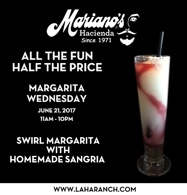 Margarita Wednesdays
							www.laharanch.com