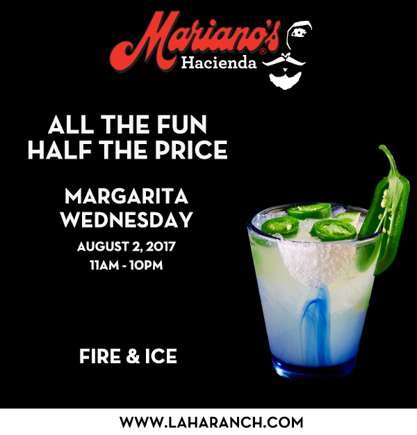 Margarita Wednesdays
							www.laharanch.com