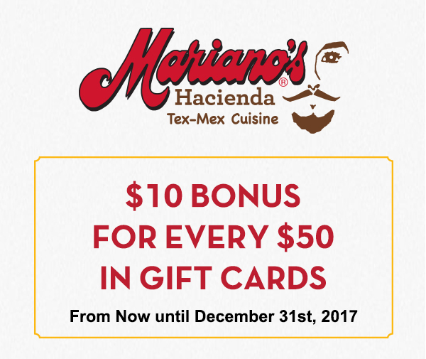 Gift Card Special
							See image for full details