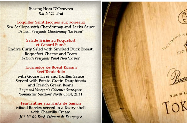 See image for full menu