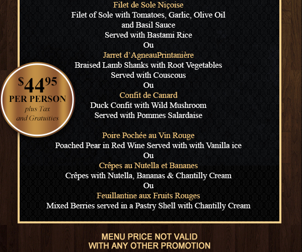 $44.95 per person
							 See image for details