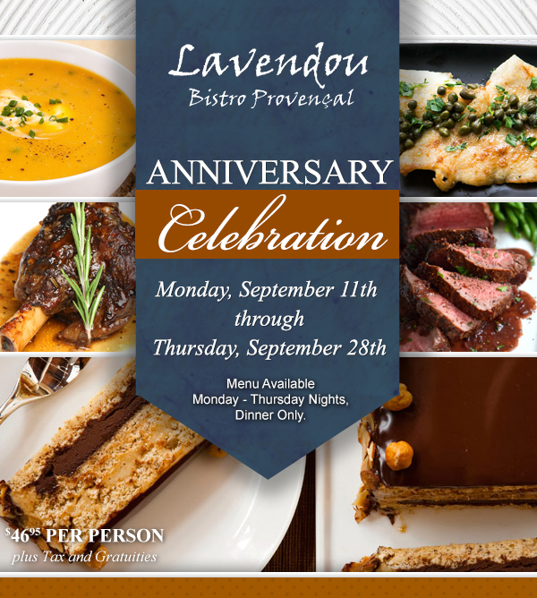 Anniversary Celebration 
							 See image for details