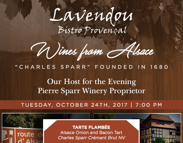 Wines from Alsace
							 See image for details