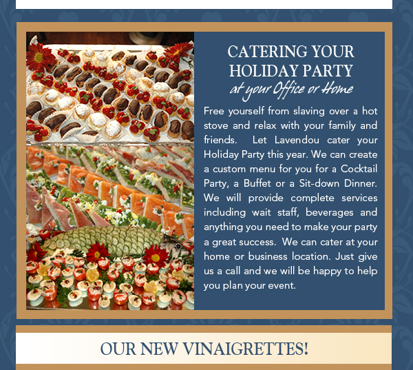 Lavendou Newsletter
							 See image for articles