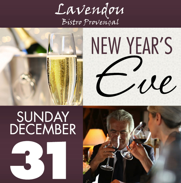 New Year's Eve Dinner
							 See image for details