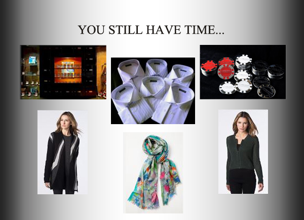 There's still time...