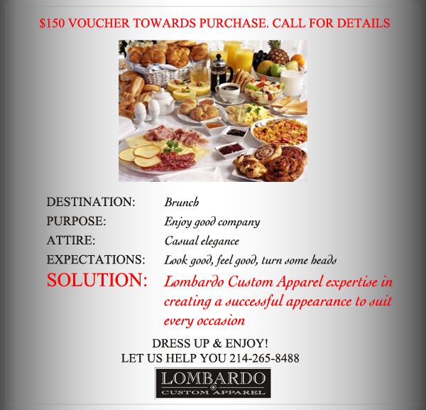 $150 Voucher towards purchase. Call for details
							 Dress Up & Enjoy!
							 See image for full details