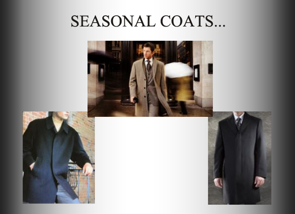 Seasonal Coats...