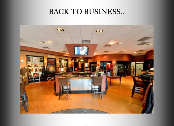 Back to Business...