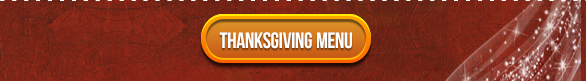 Thanksgiving Menu