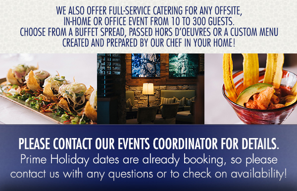 Please contact our events coordinator
							for details. See image for full information
