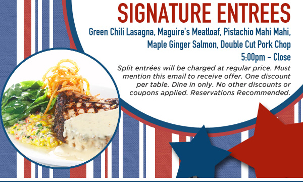 5pm - Close
							 See image for full details