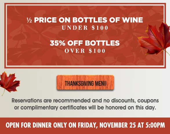 View Menu Here
							 See image for full details