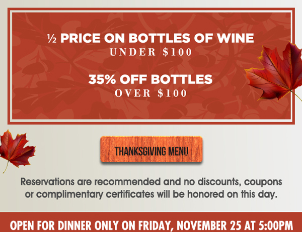 View Menu Here
							 See image for full details