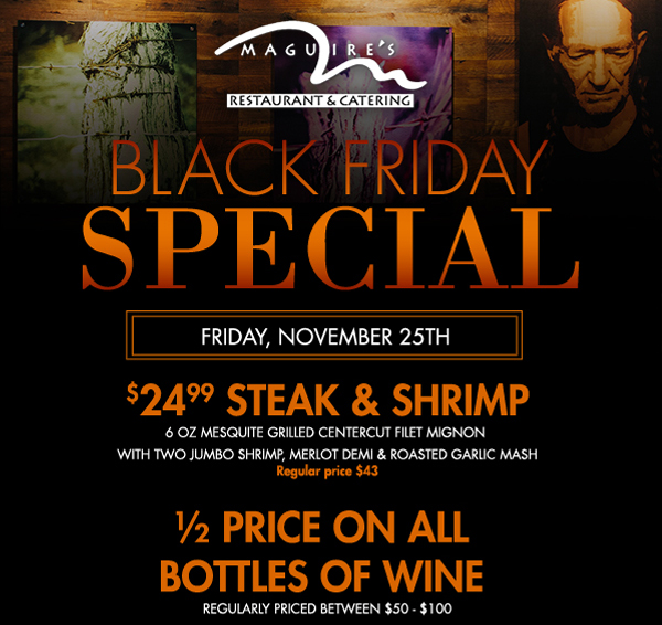 Black Friday Special
							 Friday, Nov 25
							 See image for full details
