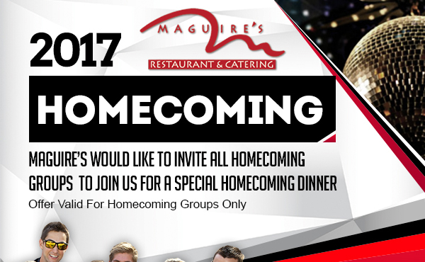 Homecoming Dinner
							 See image for full details