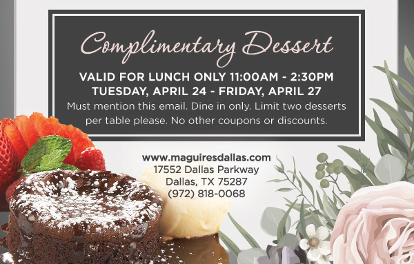 www.maguiresdallas.com
								 See image for full details