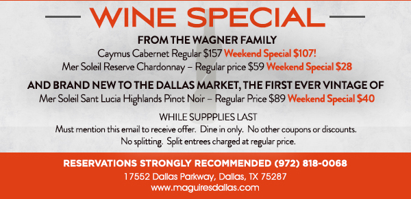 www.maguiresdallas.com
								 See image for full details
