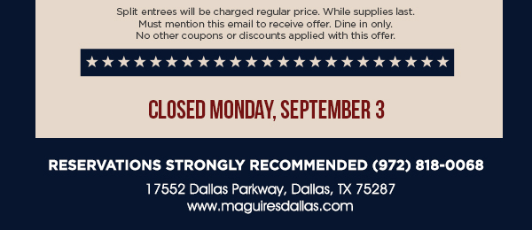 www.maguiresdallas.com
								 See image for full details