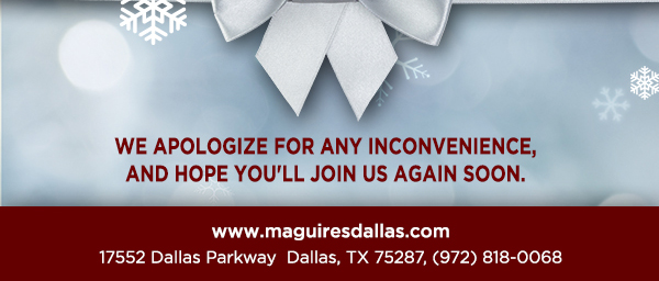 www.maguiresdallas.com
								 See image for full details